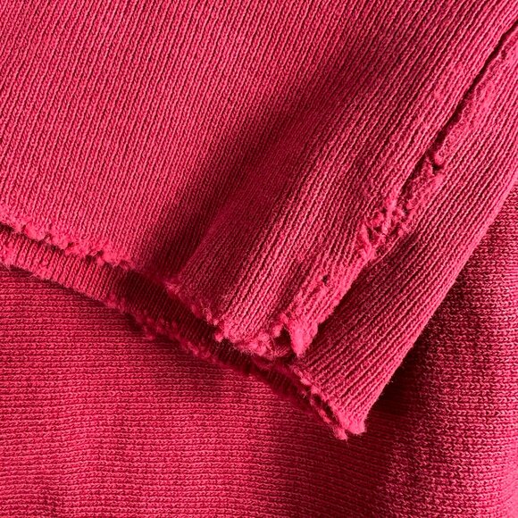 Y2K Steve Barry Indiana Hoosiers Sweatshirt Extra Large Red Distressed Crewneck - Picture 3 of 16